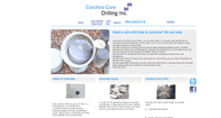 Desktop Screenshot of carolina-core-drill.com